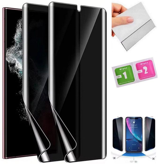 Film de protection - Xiaomi - Mi Note 10 - Anti-espion - Résistant aux rayures - Installation facile