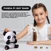 Coin Bank for Kids Panda Shape Kids Coin Saving Bank Quick Retrieval Wide-Opening Ornament for Children Students Teens Boys