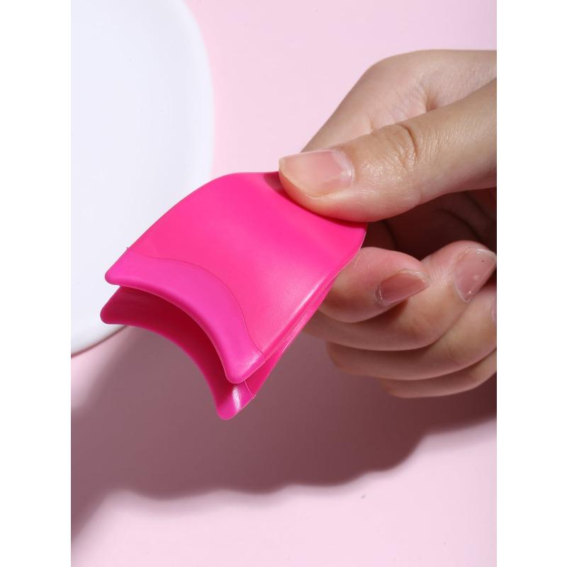 1pc False Eyelash Applicator Tweezer For Convenient Application Of Fake Eyelashes, Glue, And Using As Hair Clip, Beauty Tool