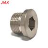 JIAX 1PCS Stainless Steel M18x1.5 Thread Plug O2 Oxygen Sensor Inner Hexagon Bung Connector Auto Part