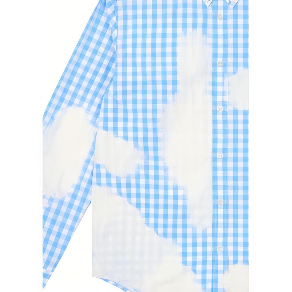 Palace Bleached Out Shirt Blue Unisex Tops P26SHT026