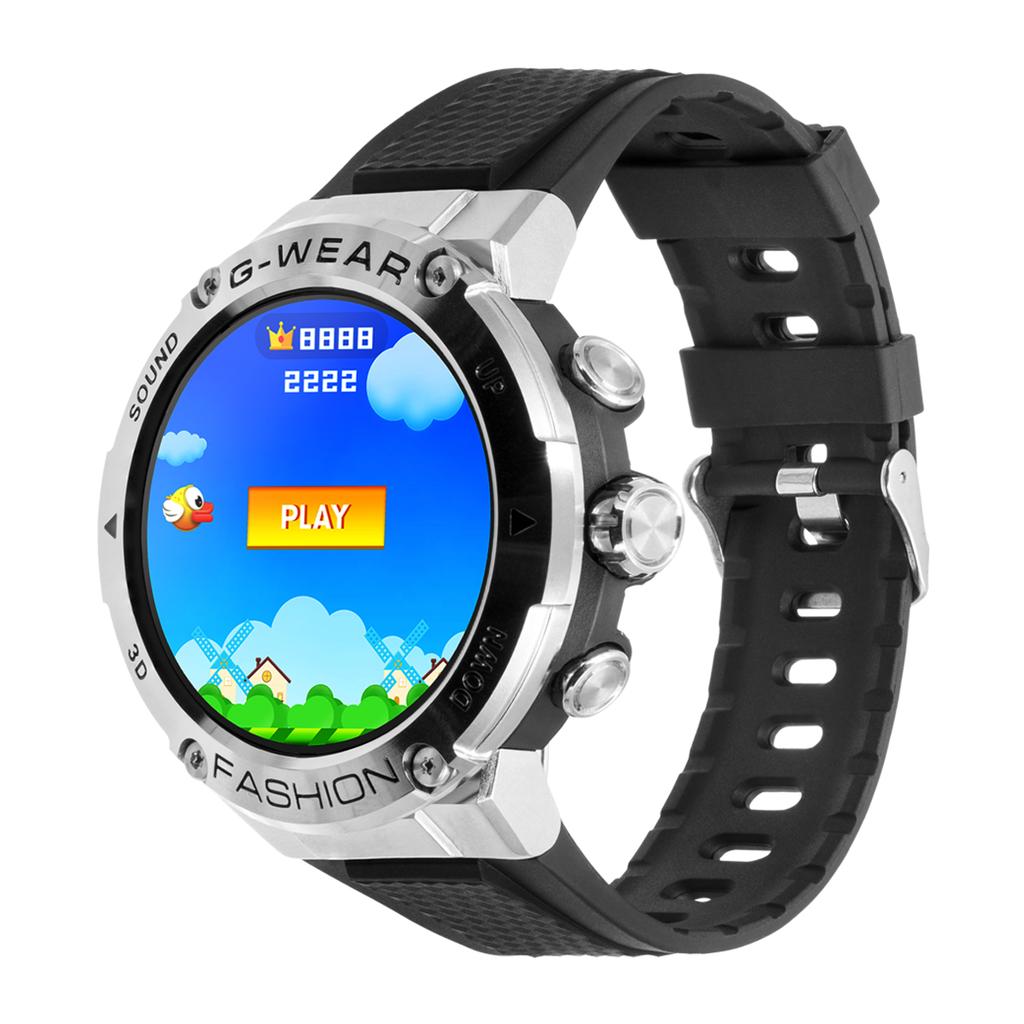 Smartwatch g-wear srebrny watchmark