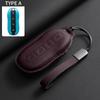 Leather Car Remote Key Case Cover For Xiaomi Su7 Yu7 Su7 Ultra Car Key Case Cover Anti-Scratch Shell Key Decorative Accessories