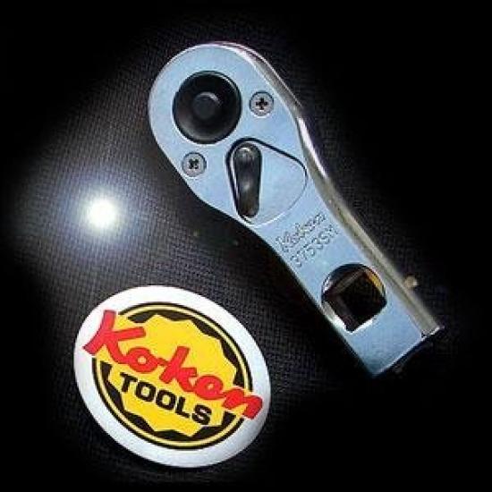 

Koken Push button type multi ratchet Total length 81mm 3753SMB 3/8(9.5mm)SQ.