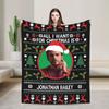 Jonathan Bailey Retro Plush Blanket Boy Girl Flannel Throw Blanket For Living Room Warm Design Quality Bedspread Birthday Gift