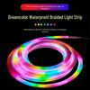 Iridescent Neon Dragon Scale Light Tube: Flexible, Colorful, Smart Chasing LED Strip