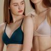 Underwear Without Steel Ring Summer Thin Section French Bra Girls Students Triangle Cup Bra