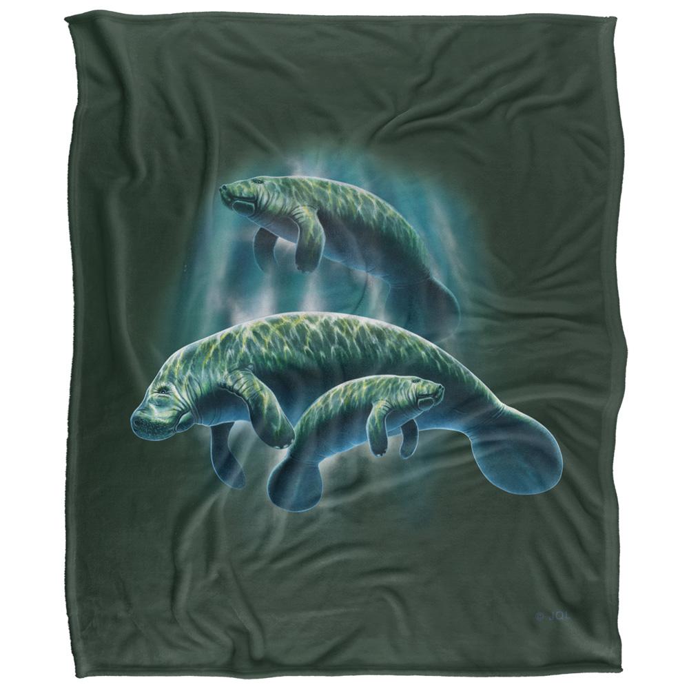 JQ Licensing Silky Manatee Supersoft Blanket