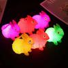 Colorful Luminous Bunny Elastic Ball Toy - Popular Children's Supply Simulation