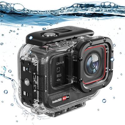 Dive Case for Insta360 Ace Pro 2/ Pro 60M/196FT Underwater Waterproof Diving Housing Cover Protective Shell