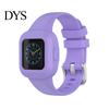 Silicone Watch Band One-piece Soft Wrist Bracelet Replacement Strap Watchband for Garmin Fit JR3/Vivofit Jr.3