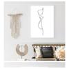 Kunst Leinwand Malerei Schwarz Weiß Bild Minimalistische Kunst Poster Frau Figur Drucke Home Wand Dekor Nackte Weibliche Körper Linie Zeichnung