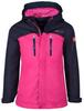 Jacket Trollkids Nusfjord Rainjacket Pink Purple