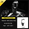 BBJS7 Accessories for BMW X3 X4 F25 F26 Car Inner Gearshift Air Conditioning CD Panel Door Armrest Cover Trim Decorative Car Stickers