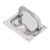 Båtring Lucka Drag Flush Lyft Däckskydd Handtag Marin 316 Rostfritt Stål Spegel Fyrkantig96x69mm