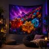 VIKAMA Ton Mov Visător Galaxie Munte Sălbatic Cutie Cadou Mare Flori Crăciun Tapiserie Fundal HD Perete Decor Cameră