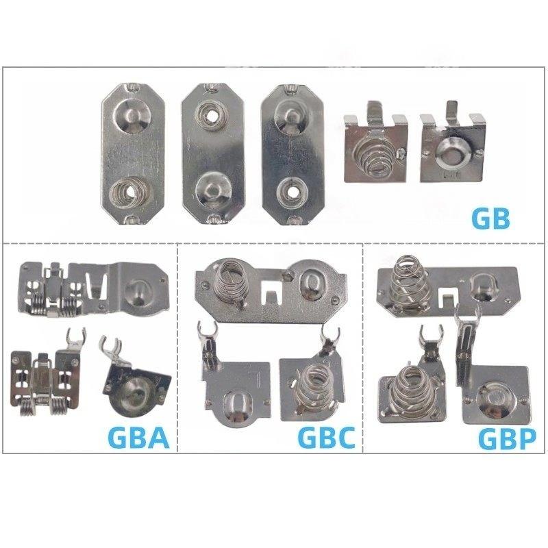 1/5 Sets For Gb Gba Gbc Gbp Gameboy Remote Console Housing & Mainboard Advance Color Battery Terminals Spring Contacts