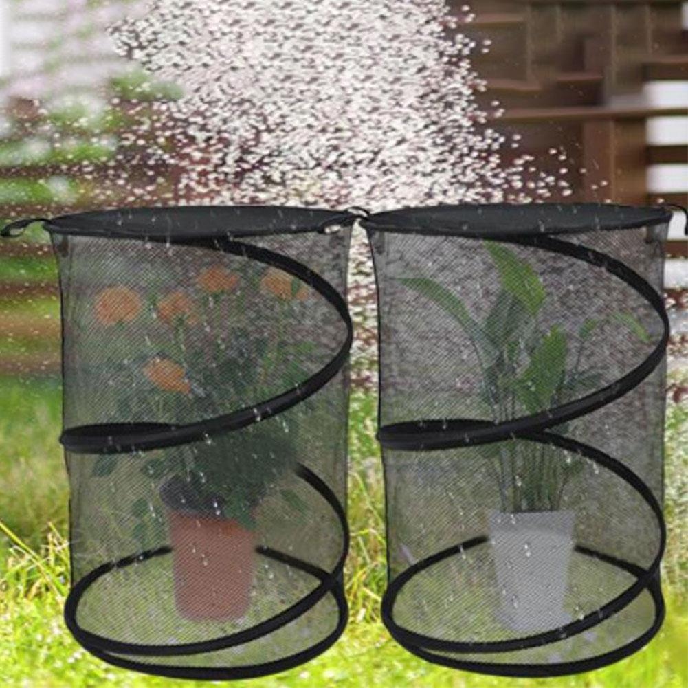 Up Plant Barrier Covers with Mesh Material and Steel Frame Prevents Animal Intrusion and Enables Easy Monitoring of Plants