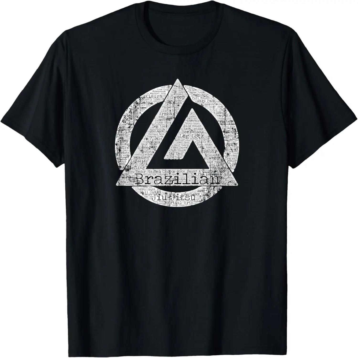 Martial Arts Fighting Training TShirt - BJJ Gift T-Shirt S чёрный