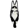 Handmade Plush Kitten Backpack Stuffed Animal Cat Tuxedo Fashion Gift For Women Kids Anniversary Birthday Lolita Decor With Gift