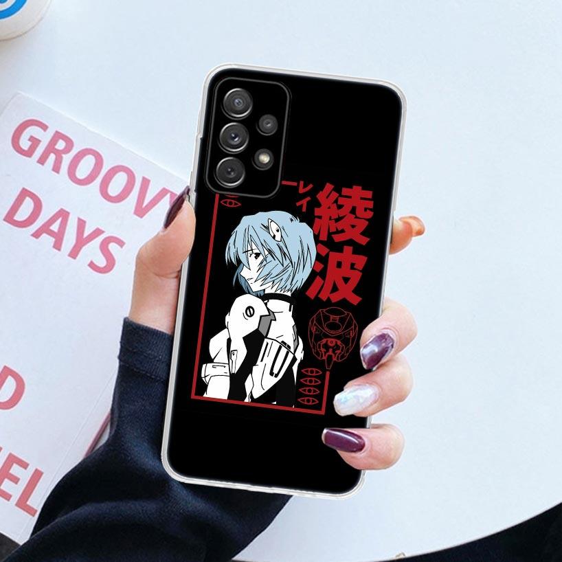 

Anime Evangelions Ayanami Rei Чохол для Samsung Galaxy A51 A50 A71 A70 A41 A40 A31 A30 A21S A20E Чохол для телефону A10 A11 A01 A6 A7 A8 Samsung A31