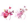 Boho for Butterfly Headband for Butterfly Wings Headwear Novelty for Butterfly Hair Band Halloween Wedding Headpiece Par