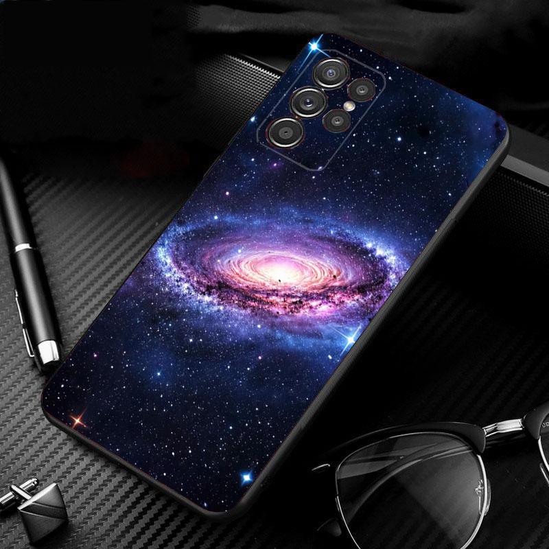 Phone Case For Samsung Galaxy S25 S24 S23 S22 S21 Ultra S24 S23 S22 S21 S25 Plus S24 S25 FE Space Universe Star