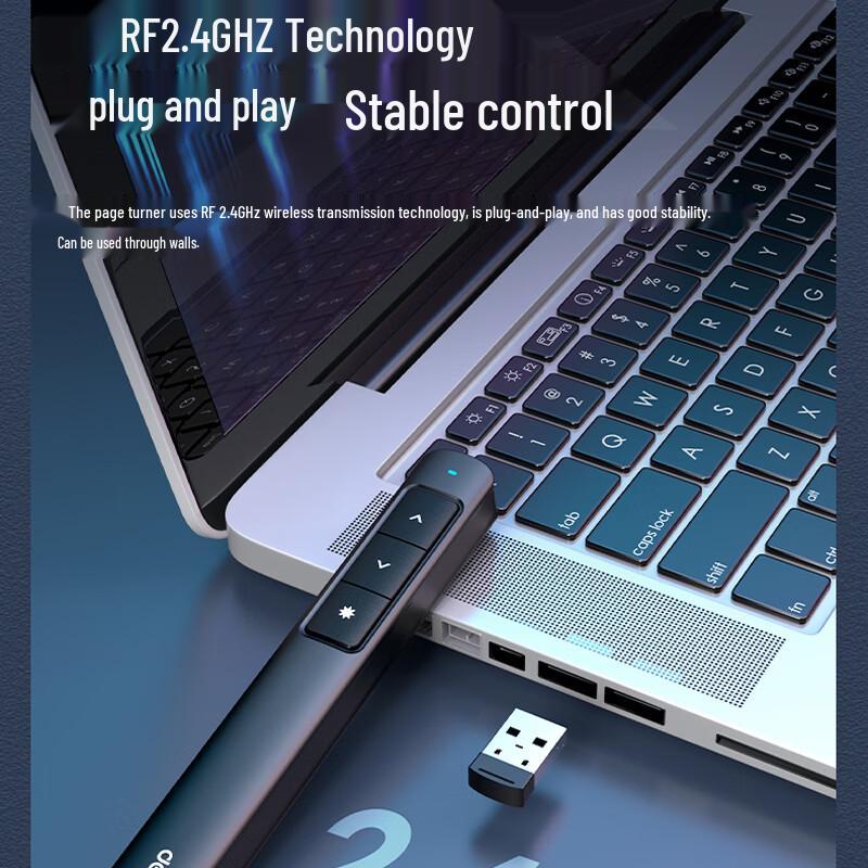 Deli 2808 Wireless Laser Presenter
