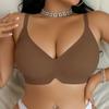 Plus Size Anti-sagging Soft Support Push-up Wire-free Sports Bra
