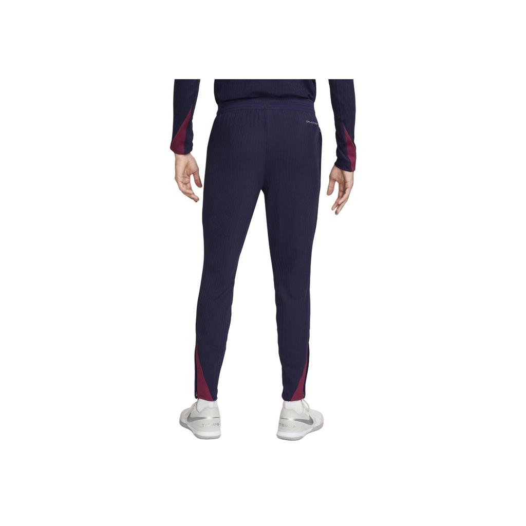 Nike England Strike Elite Dri-FIT ADV Soft Comfortable Moisture-Wicking Football Lightweight Knitted Pants Men Bottoms Purple-Ink White FJ2015-555