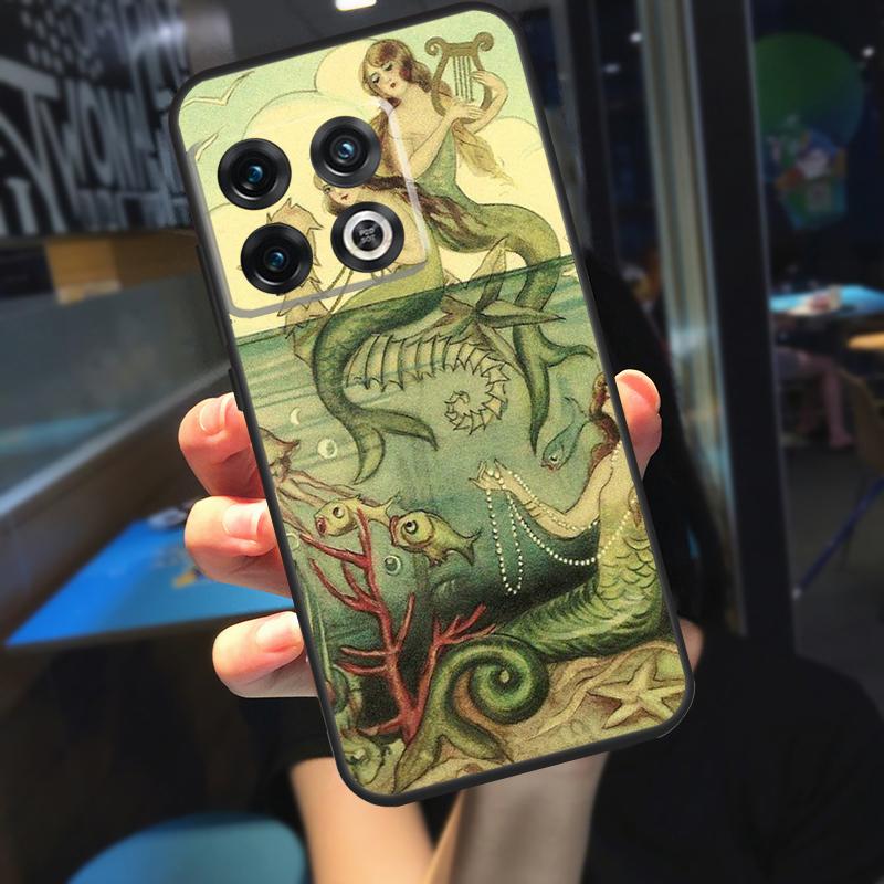 Starfish Seahorse Pattern Funda For OnePlus 12 12R 13 R 11 9 10 Pro 8T 9RT 10T OnePlus Nord N20 N30 CE 4 2 3 Lite Case
