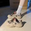 Fashion Women's Outdoor Training Platform Net Shoes Height Increase Chunky Sneakers Young Girls Outdoor Training Women's Casual Shoes