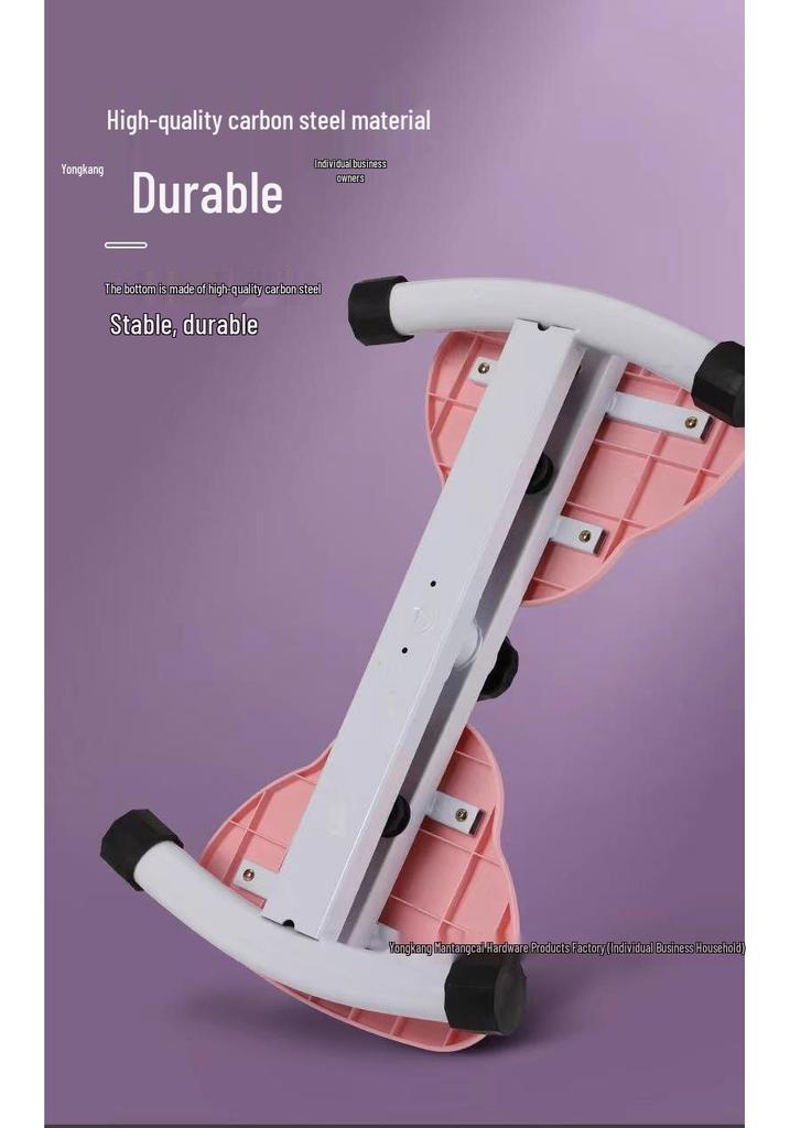 Women's Silent Waist Twisting Disc with Rope: Abdominal Toner, Slimming, Fat Burning, and Shaping Machine