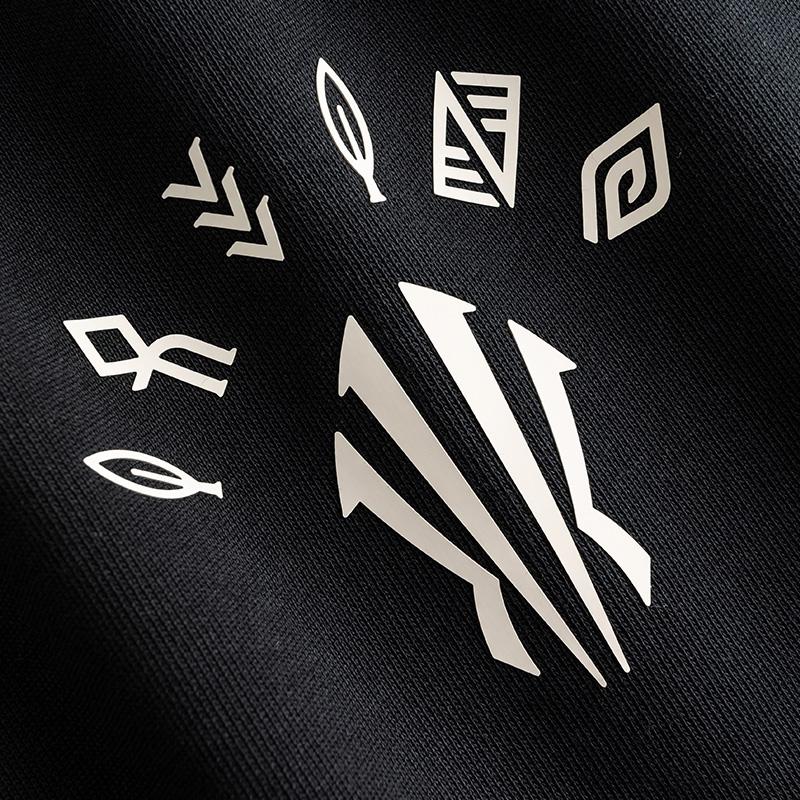 Anta Fashion Trendy Simple Printed Versatile Comfortable Lace-Up Casual Shorts Men shorts 172531303-4