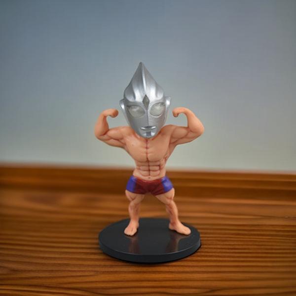 Anime Ultraman model, 10cm