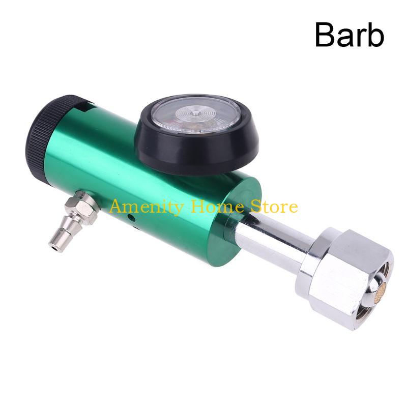F26C Upgraded Gas Oxygen Pressure Regulator Mini Oxygen Regulator Flowmeter Durable
