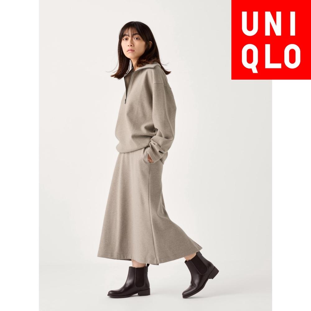 

Uniqlo Япония Матовый Джерси Узкая Юбка Короткая Длина