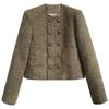 Stylish and Retro Short  Jacket for Women, Vintage French Style In Spring and Autumn, Suitable for Petite Sizes