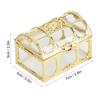 12pcs Hollow   Box Chocolates Container Ornamnet Gift Jar Decoration for Wedding Party