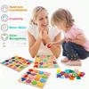 Dětské abecední aritmetické číslo geometrické tvary dřevěné puzzle Montessori předškolní vzdělávací hračka pro děti