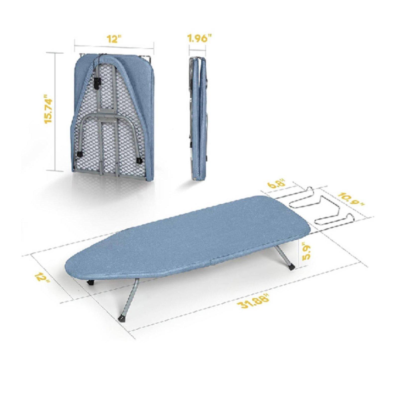 Folding Ironing Board Portable Steel Tabletop