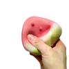 Juguete de Compresión de Rebote Lento de Sandía Linda Fruta Juguete Fidget Alivio del Estrés Juguete para Apretar