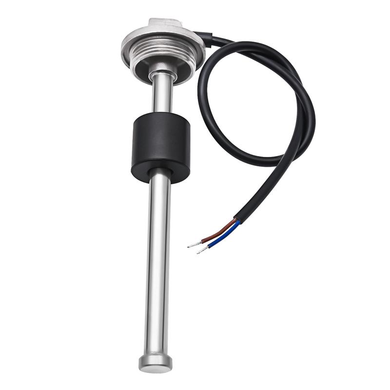 ZMFJH 0-190OHM 52MM Vattennivåmätare Rött Ljus 100-600MM Vattennivåsensor 41.5MM Gänga BSP1 1/4 för Bil Båt Yacht Husbil