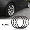 4pcs Car Hub Protection Ring Hub Center Ring For Model Y 3 S X Roadster Anti Scratch Honda Mugen Decoration Accessories