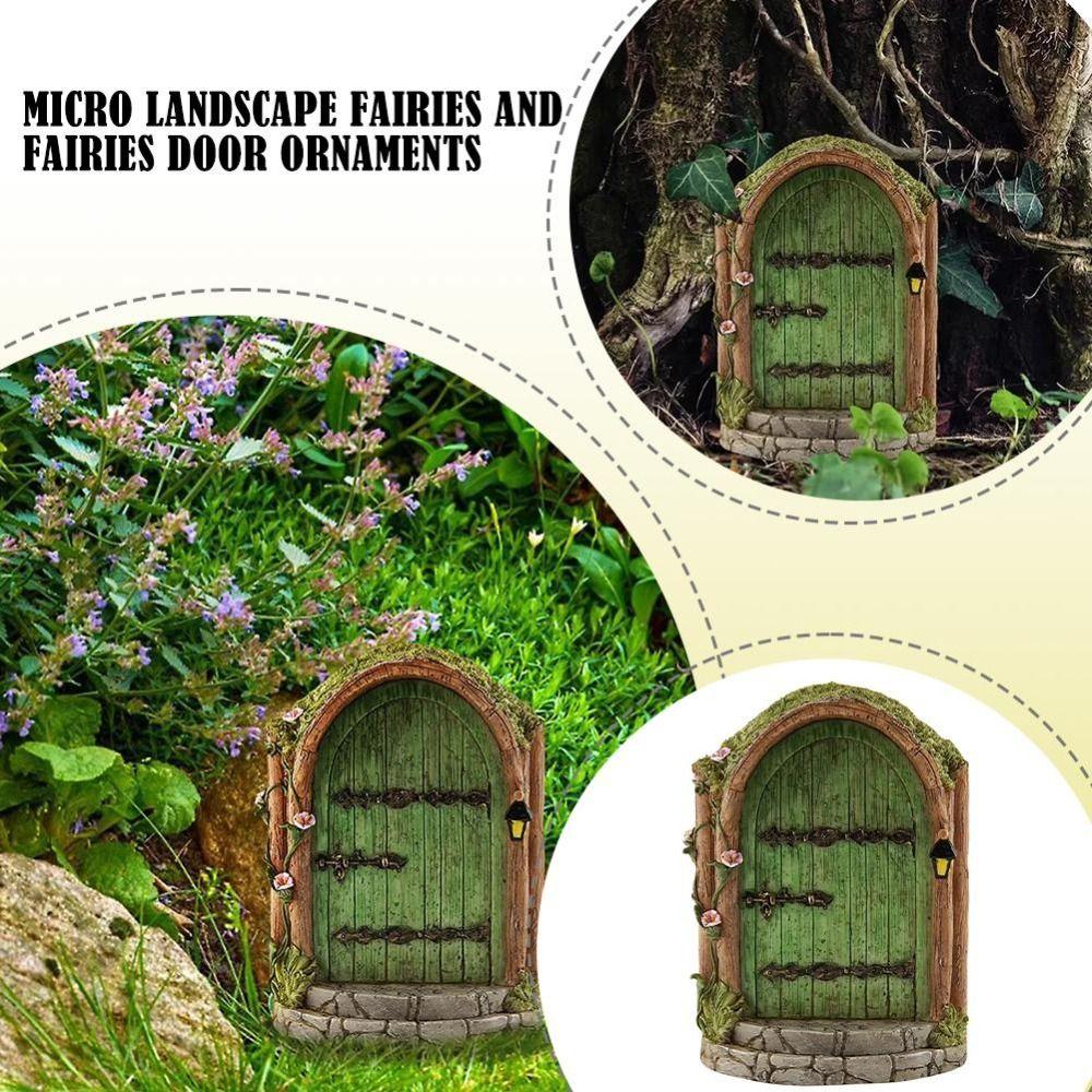 Mini Elven Gate Miniatures Fairy Gate Fairy Doll Gate Children's Toys   Gift Gate