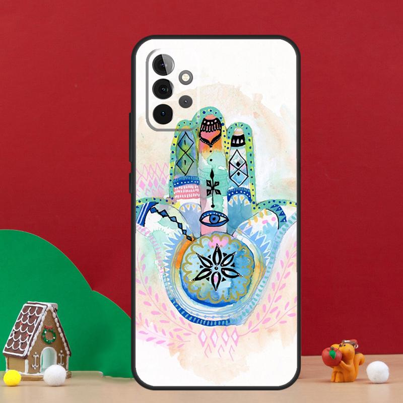 

Hamsa Hand of Fatima Case For Samsung Galaxy A55 A52 A32 A12 A33 A06 A16 A26 A36 A56 A15 A53 A13 A34 A54 A14 A17 Samsung A36