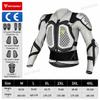 Motowolf Motorcycle Body Armor Jacket Men CE Approved Body Protector Impact Resistant Riding Gear for Motocross Off Road Street
