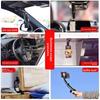 Soporte para teléfono móvil para coche clip de parasol soporte de navegación multifuncional