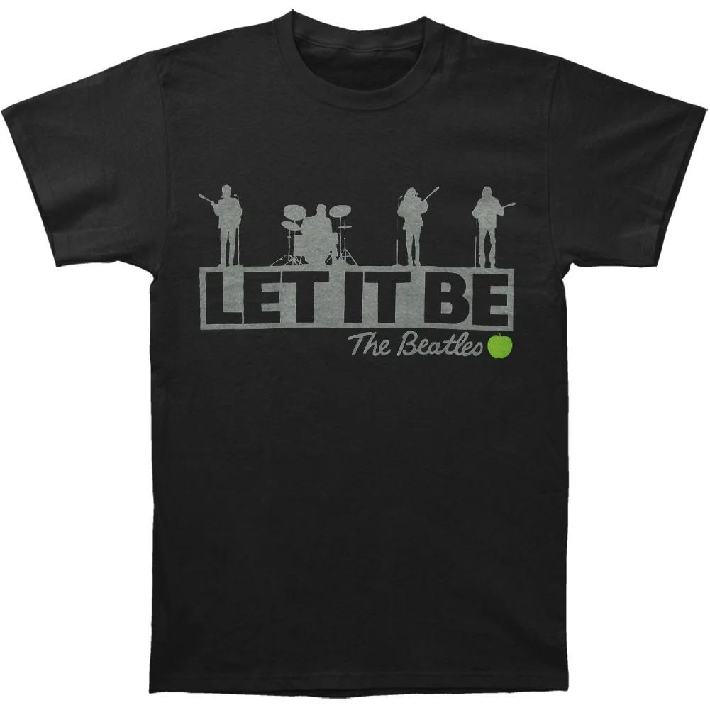 Beatles Rooftop Vintage T-shirt High-end Luxury Is for Both Men and Women Top Y2k 2026 Summer