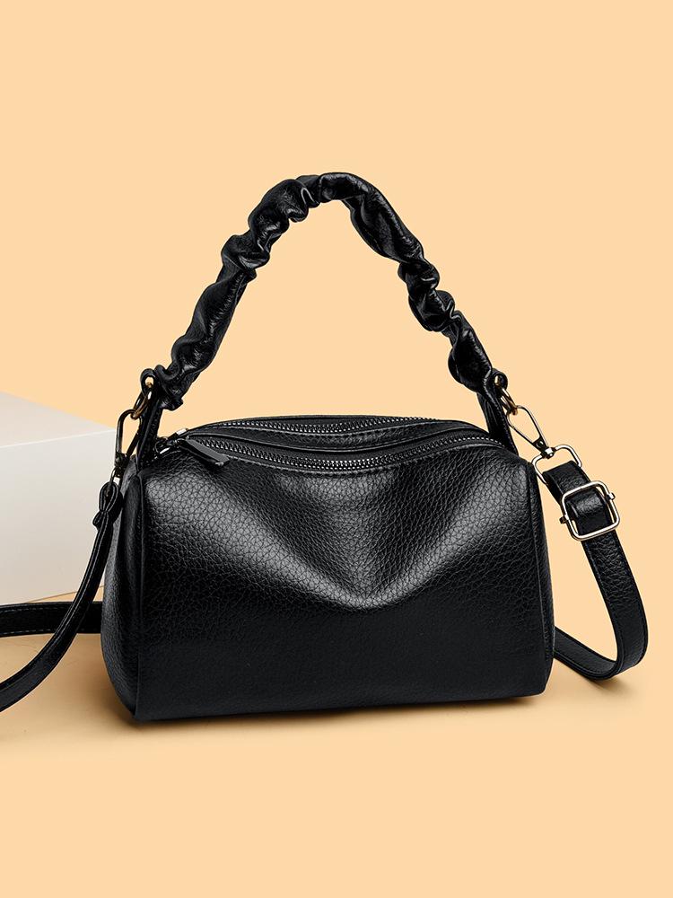 Women's Trendy Textured Crossbody Pillow Bag - High-End Niche Shoulder Handbag 2025